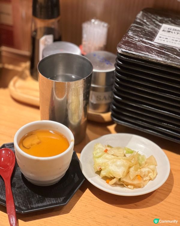 世一天丼 仲送茶碗蒸！