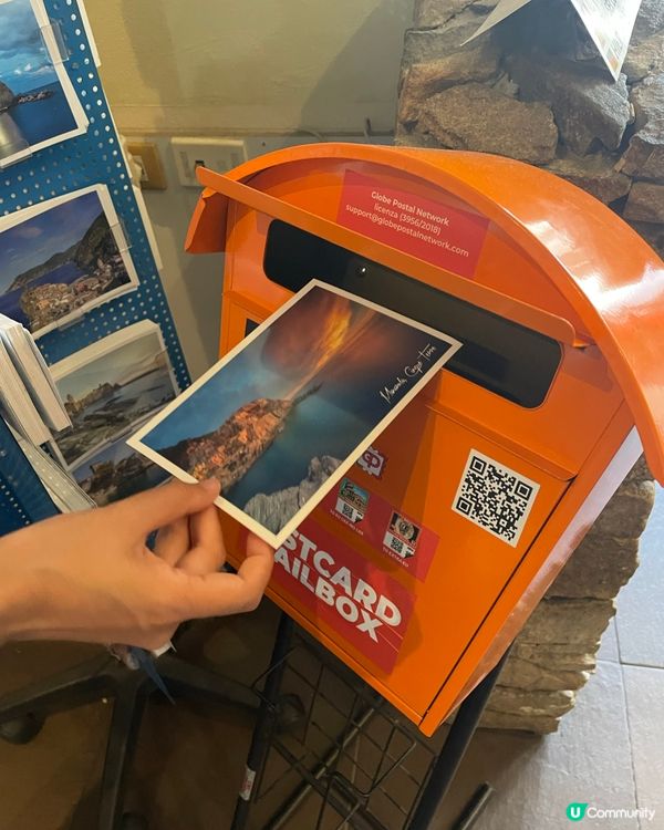 意大利寄postcard