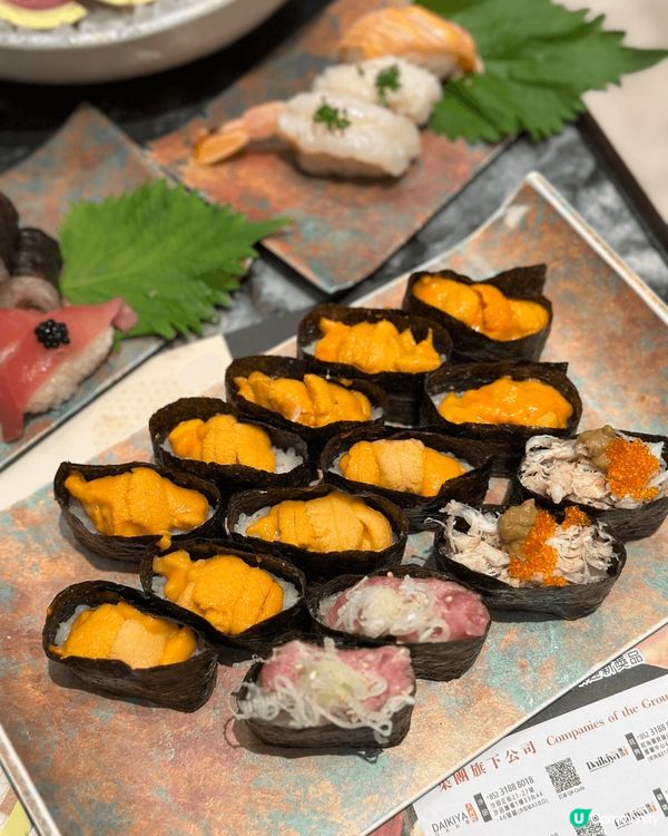 全港數一數二高質日式放題，任食海膽魚子醬鮑魚等高質食物，價錢...