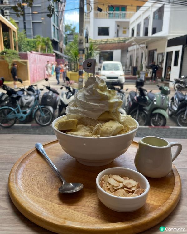 清邁尼曼區⭐️榴槤甜品店😋😋