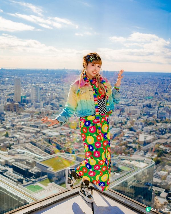 早上10時到訪的Shibuya Sky