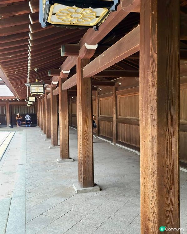 綠悠悠的「明治神宮」