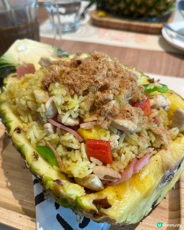 泰好味 係走左提子乾既菠蘿雞肉炒飯🥳🥳😻🥰