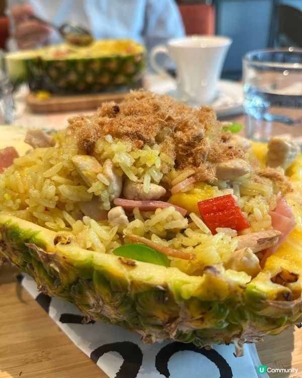 泰好味 係走左提子乾既菠蘿雞肉炒飯🥳🥳😻🥰