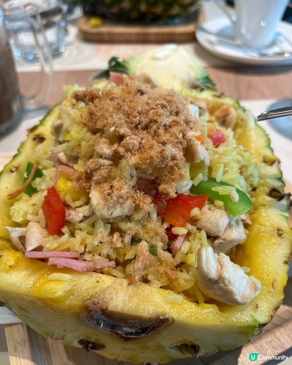 泰好味 係走左提子乾既菠蘿雞肉炒飯🥳🥳😻🥰