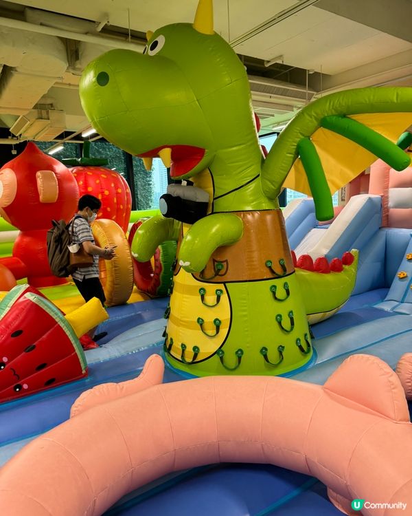 小朋友放電天堂🤩 8000尺室內遊樂場！