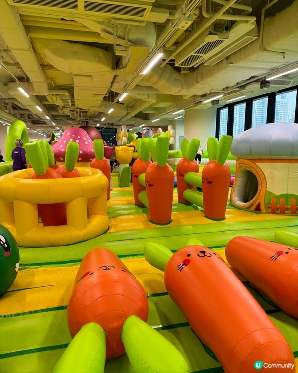 小朋友放電天堂🤩 8000尺室內遊樂場！