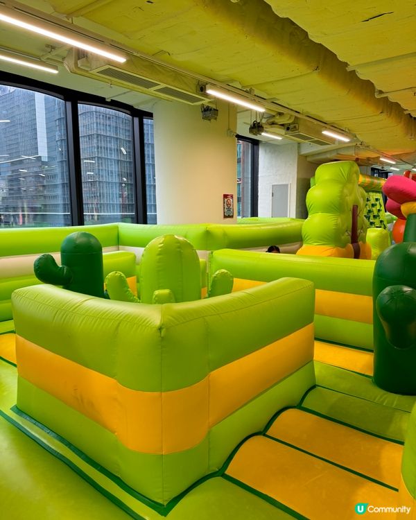 小朋友放電天堂🤩 8000尺室內遊樂場！