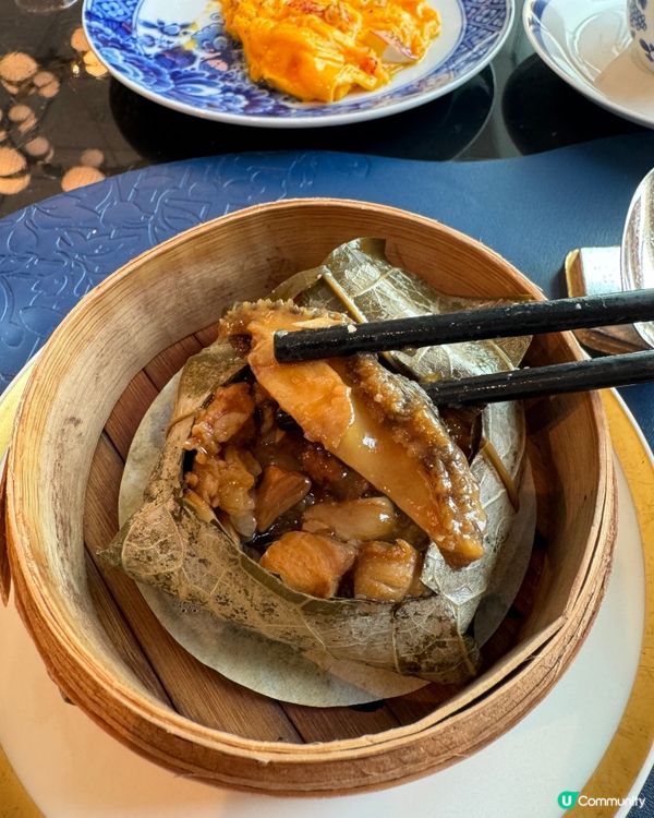 澳門倫敦人御園早餐👑  
奢華享受，龍蝦炒蛋、金箔帶子餃，仲