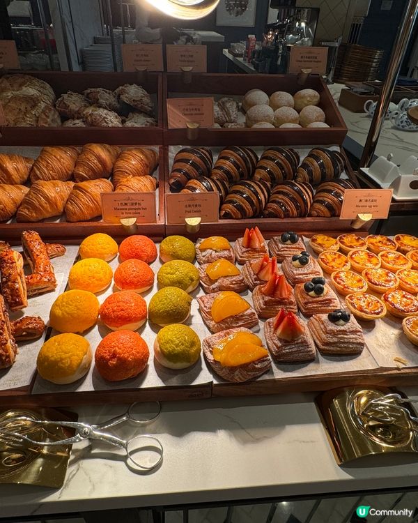 澳門倫敦人御園早餐👑  
奢華享受，龍蝦炒蛋、金箔帶子餃，仲