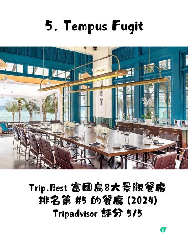 富國島6大靚景餐廳推薦🏝️私有海邊日落🌊附預約連結