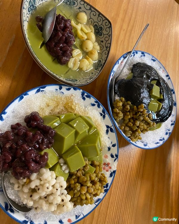 台南美食 懷舊小棧杏仁豆腐冰 