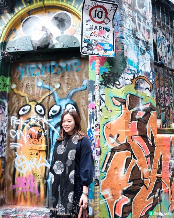 墨爾本塗鴉牆打卡📸