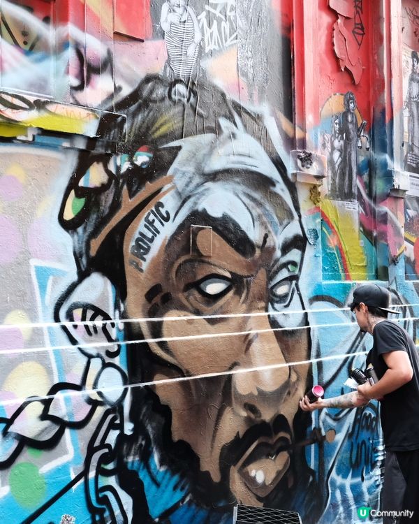 墨爾本塗鴉牆打卡📸