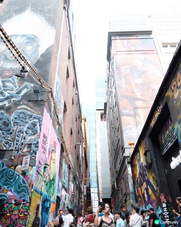 墨爾本塗鴉牆打卡📸