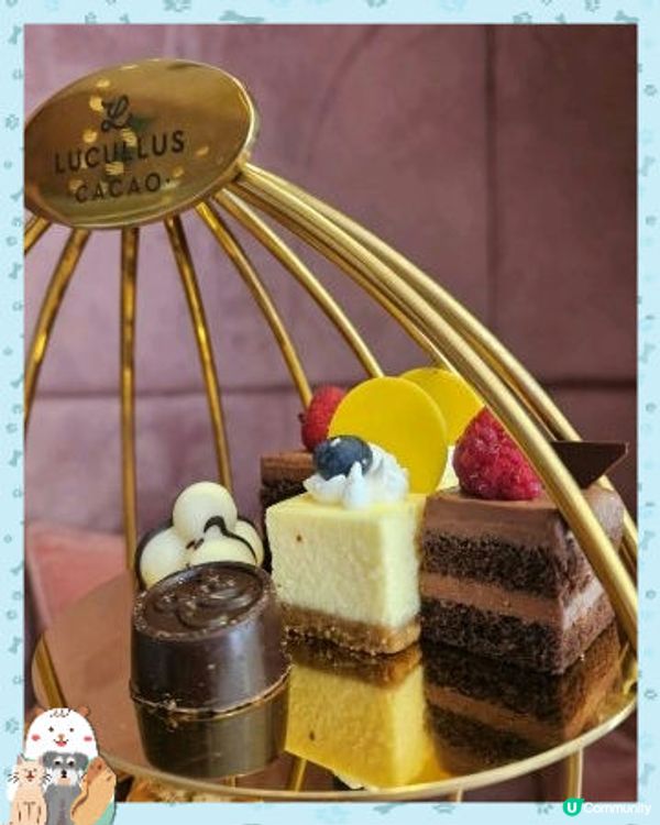 龍島 CACAO 粉紅粉紅下午茶餐