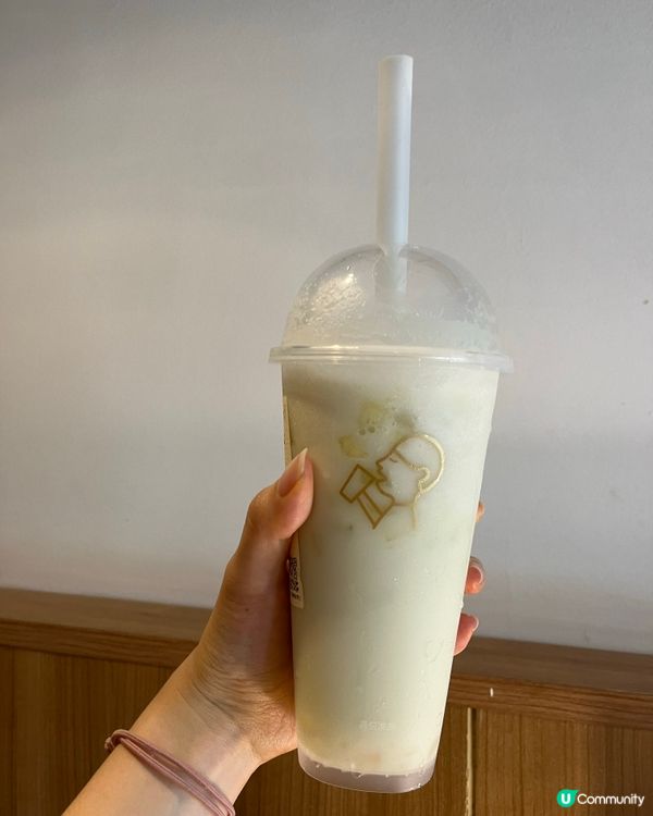 哈密瓜味的手搖🍈喜茶新品 麻麻地 個人感到一般