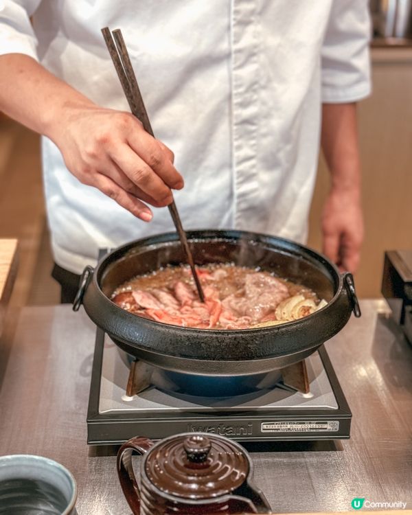 𖠅 大推！席前烹調和牛壽喜燒 𖠅