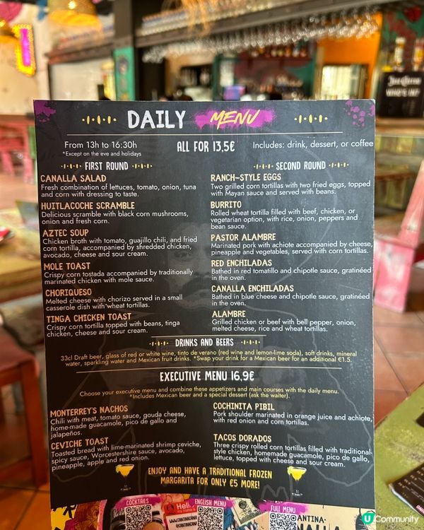 食墨西哥，隨便和飲西班牙最受歡迎的sangria! 😋😋