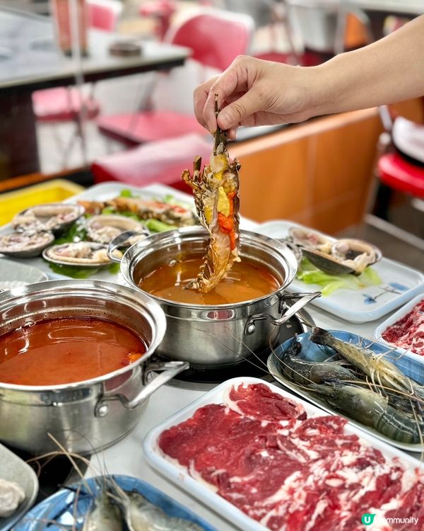深圳海鮮粥底火鍋🍲  人均$87？！😱