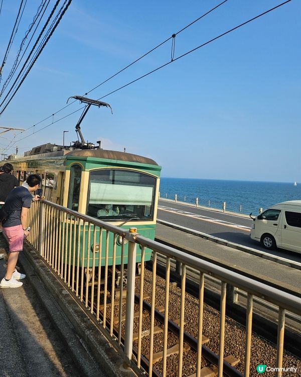 ## 鎌倉高校前打卡！🏀🌸  尋找灌籃高手回憶！