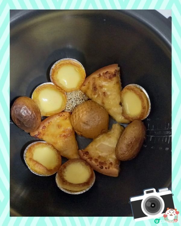 自家製電飯煲焗蛋撻哈哈😂
