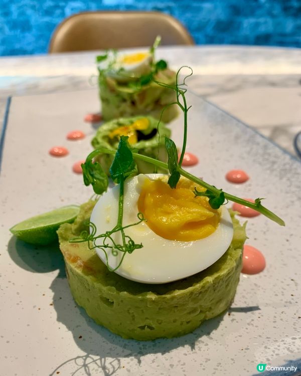 雞蛋牛油果蓉撻