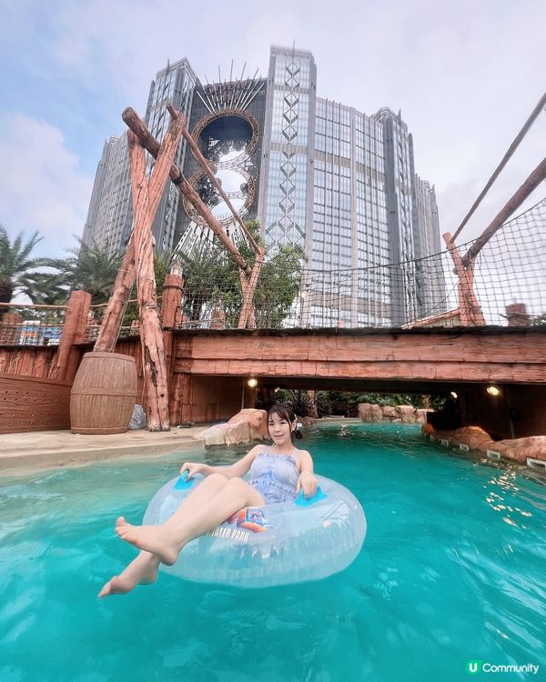 戶外水上音樂節@新濠影滙水上樂園😆