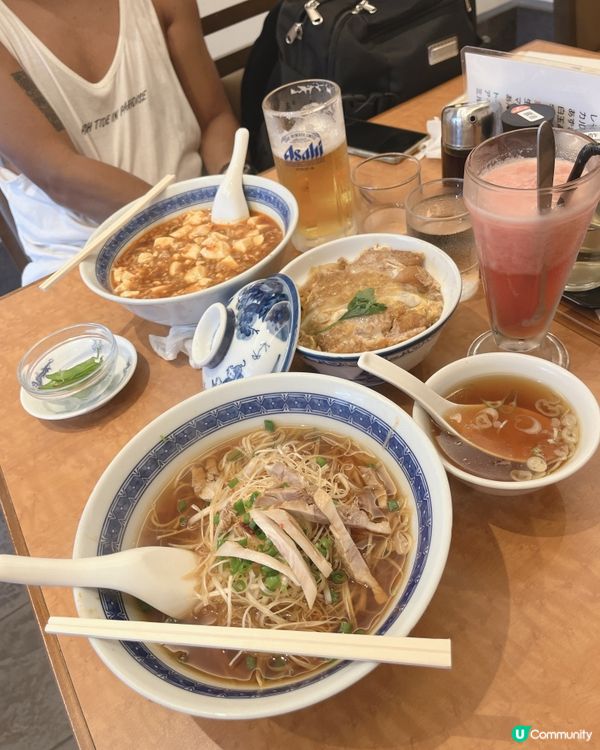 🐈🐈日暮里谷中銀座商店街，花家🌸中華料理🩷