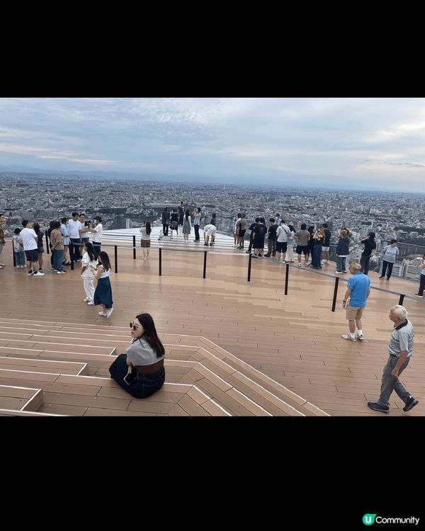 東京澀谷天空（shibuya sky)觀景台之風景好靚！
