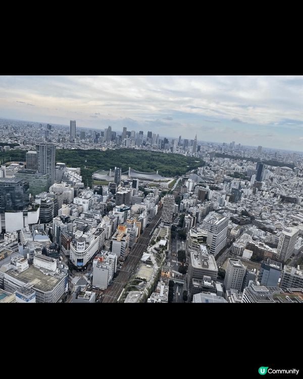 東京澀谷天空（shibuya sky)觀景台之風景好靚！
