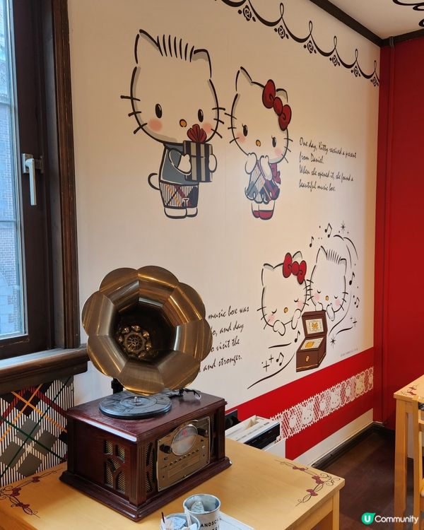 Otaru Cafe X Hello Kitty☕️👍😍