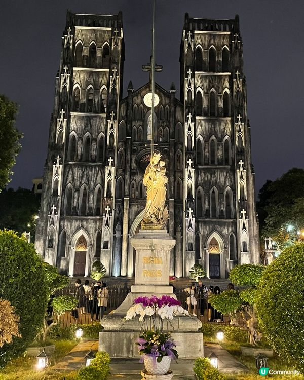 🇻🇳 古街旁嘅哥德式教堂⛪️，法國風情濃郁！