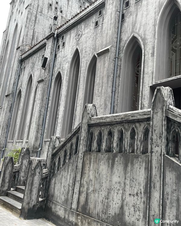 🇻🇳 古街旁嘅哥德式教堂⛪️，法國風情濃郁！