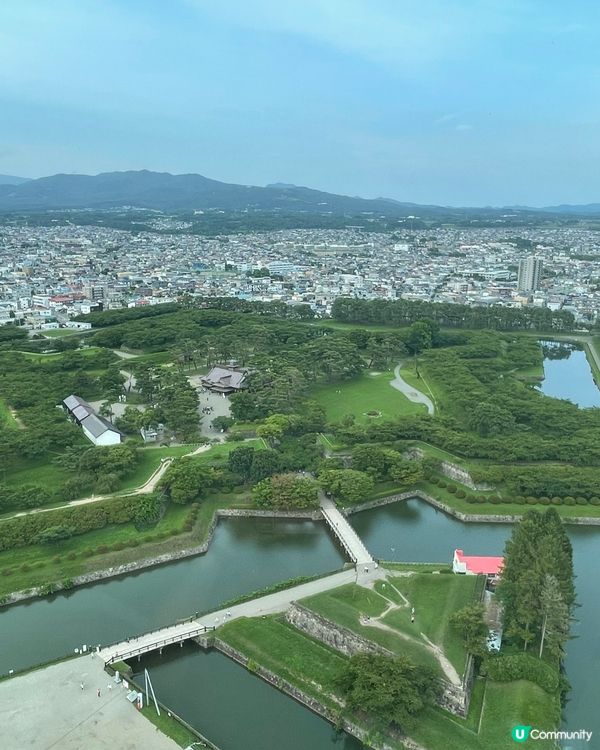 函館五稜郭🌸🍁  星形城堡，美到爆！