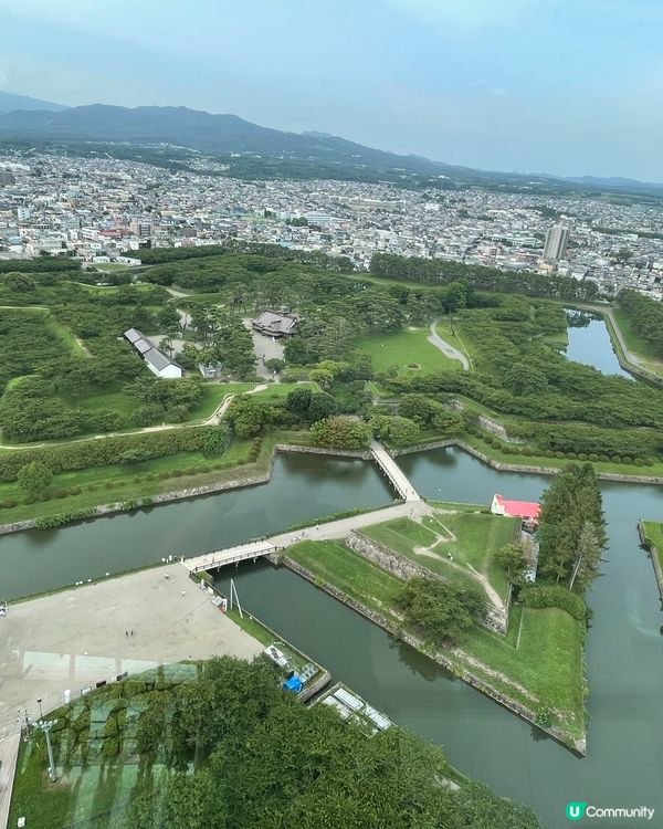 函館五稜郭🌸🍁  星形城堡，美到爆！