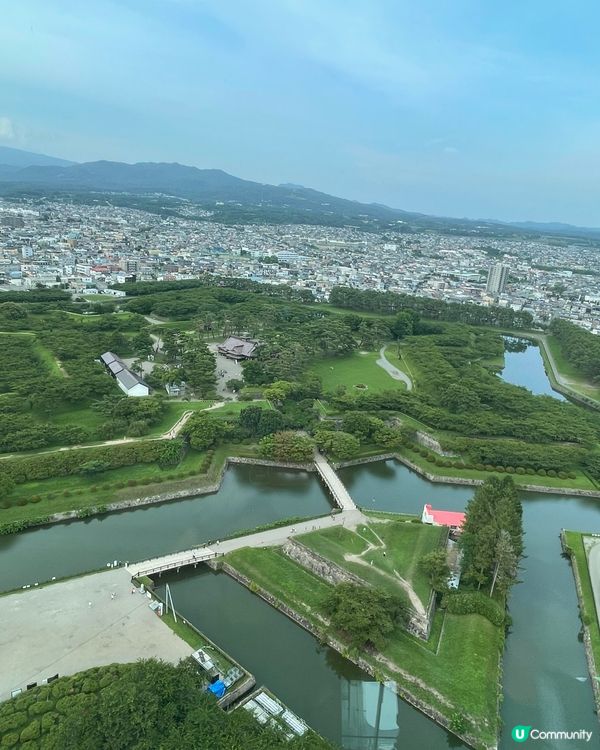 函館五稜郭🌸🍁  星形城堡，美到爆！