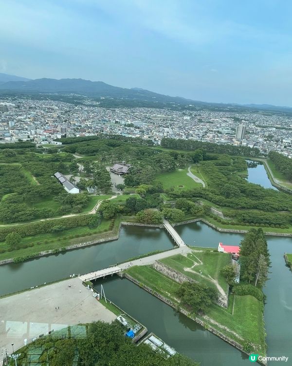 函館五稜郭🌸🍁  星形城堡，美到爆！