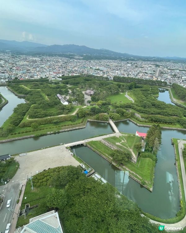 函館五稜郭🌸🍁  星形城堡，美到爆！