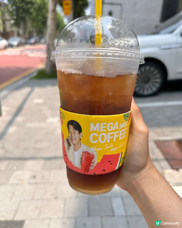 🇰🇷韓國Mega Coffee夏日新品—無糖零卡蜜桃紅茶 