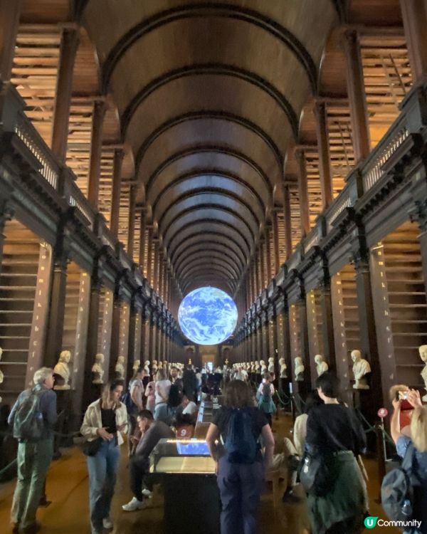 《哈利波特取景地》🇨🇮都柏林🇨🇮三一圖書館