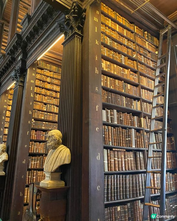 《哈利波特取景地》🇨🇮都柏林🇨🇮三一圖書館