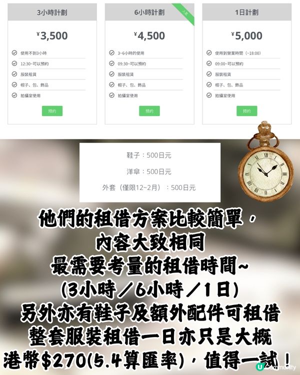 日本復古洋裝體驗👜彷彿置身於大正時代🤠⏳感受不一樣的浪漫🎞️❤️