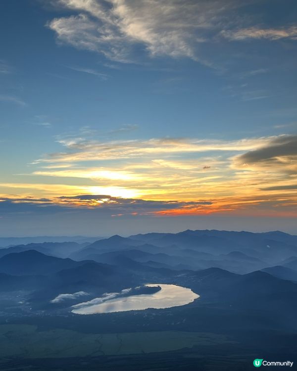 登上日本富士山體驗
