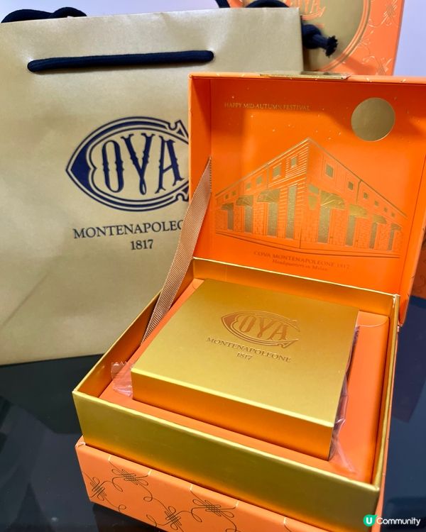 COVA 得體好食嘅奶黃月餅