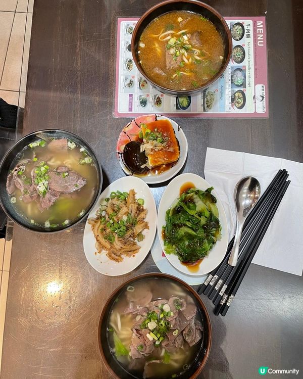 去台灣一定要食牛肉麵