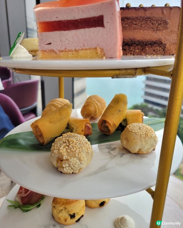 在米芝蓮一星中餐廳食西洋tea set?