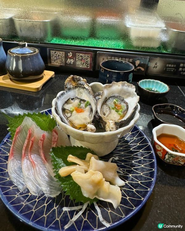 依間omakase性價比好高㗎,有三款前菜､七件壽司､一個刺...