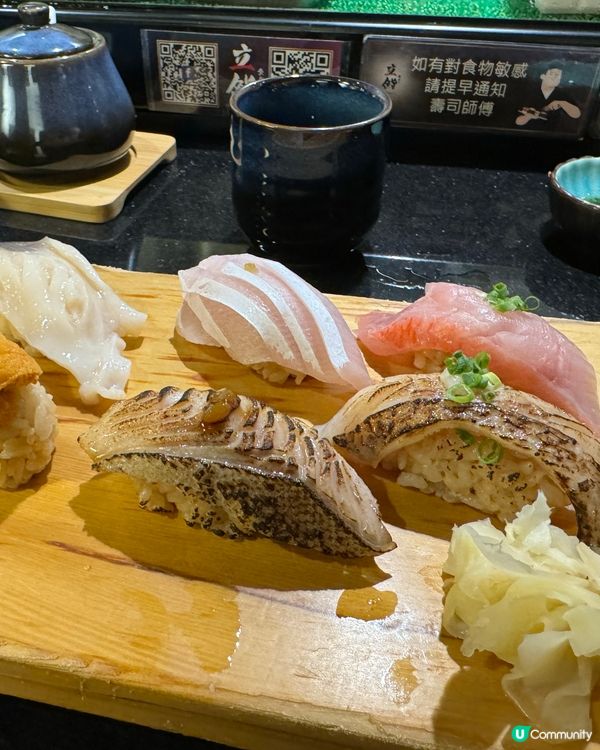 依間omakase性價比好高㗎,有三款前菜､七件壽司､一個刺...