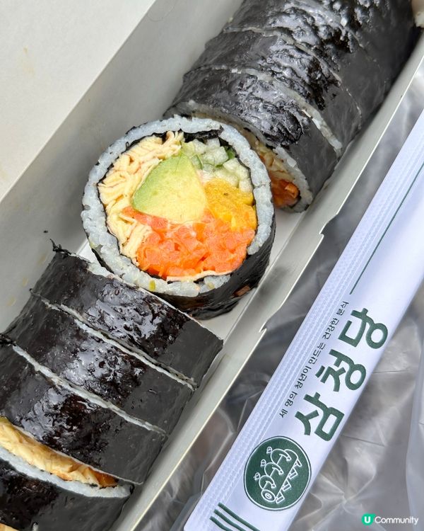 🇰🇷弘大紫菜包飯推薦 牛油果明太子蛋黃醬